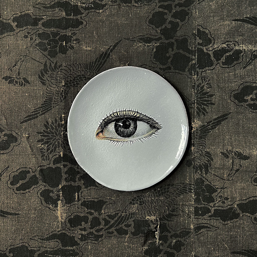Astier de Villatte x John Derian Left Eye Plate – PATCH NYC