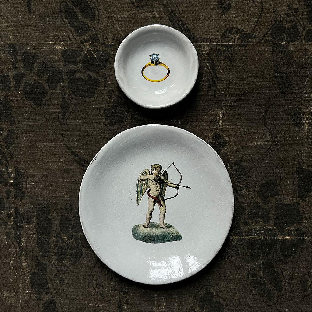 Astier de Villatte x John Derian Cupid Plate – PATCH NYC