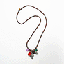 Collage Necklace: Brown & Black