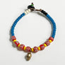 Brass Skull Beaded Bracelet