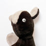 Vintage Skunk with Googly Eyes Plush Figure