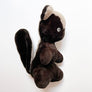 Vintage Skunk with Googly Eyes Plush Figure