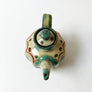 Vintage Stoneware Pitcher with Lid