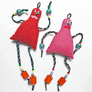 Lanky Lavender Sachet (Red or Pink)