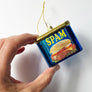 Spam Canned Ham Glass Ornament
