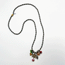 Collage Necklace: Grey & Black
