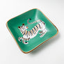 Waylande Gregory Square Dish with Tiger Green