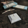 Polished Marble Incense Burner: Square