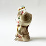 Vintage Squirrel with Bowler Hat & Cane Ceramic Vase Made in Japan