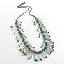 PATCH NYC Treasure Necklace: Vintage Glass Bugle Bead Fringe