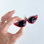 Cat Eye Sunglasses Glass Ornament