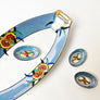 Vintage Hand-Painted Noritake Porcelain Oblong Bowl/Dish with Matching Small Bowl/Dishes Made in Japan (set of 7)