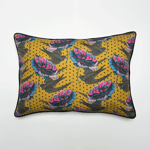 PATCH NYC Swallows & Poppies Decorative Pillows