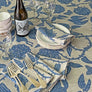 PATCH NYC Hawthorn Garden Cornflower Blue Linen Tablecloth