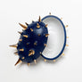Waylande Gregory Thorn Oval Box Navy Blue