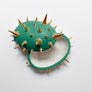 Waylande Gregory Thorn Oval Box Matte Green