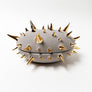 Waylande Gregory Thorn Oval Box Stone Gray