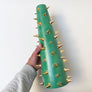 Waylande Gregory Tall Cone Thorn Vase Green