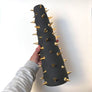 Waylande Gregory Tall Cone Thorn Vase Matte Black