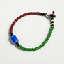 Trade Bead Bracelet (Brown & Grass Green)