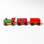 Vintage Wood Small Train Set (3 pieces)