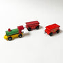 Vintage Wood Small Train Set (3 pieces)