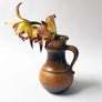 Mid-Century Ceramic Single Handle Vase Made in Germany