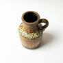 Mid-Century Ceramic Single Handle Vase Made in West Germany