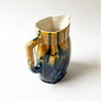 Mid-Century Ceramic Pitcher Made in Czechoslovakia
