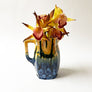 Mid-Century Ceramic Pitcher Made in Czechoslovakia