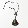 Treasure Necklace: Vintage Gem Encrusted Clip