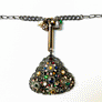 Treasure Necklace: Vintage Gem Encrusted Clip