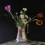 Vintage Ironstone Large Striped Pitcher
