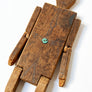 Vintage Articulated Wooden Man Figurine