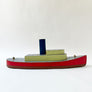Vintage Large Wood Toy Ship
