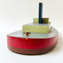 Vintage Large Wood Toy Ship