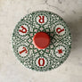 Antonio Mattei Almond Biscotti Special Edition Red & Green Tin Canister
