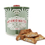 Antonio Mattei Almond Biscotti Special Edition Red & Green Tin Canister