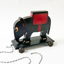 Vintage Painted Elephant on Wheels Cigarette Dispenser