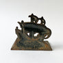 Vintage Spanish Galleon Ship Cast Iron Bookend/ Doorstop