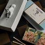 Astier de Villatte Lion Incense Holder & Box
