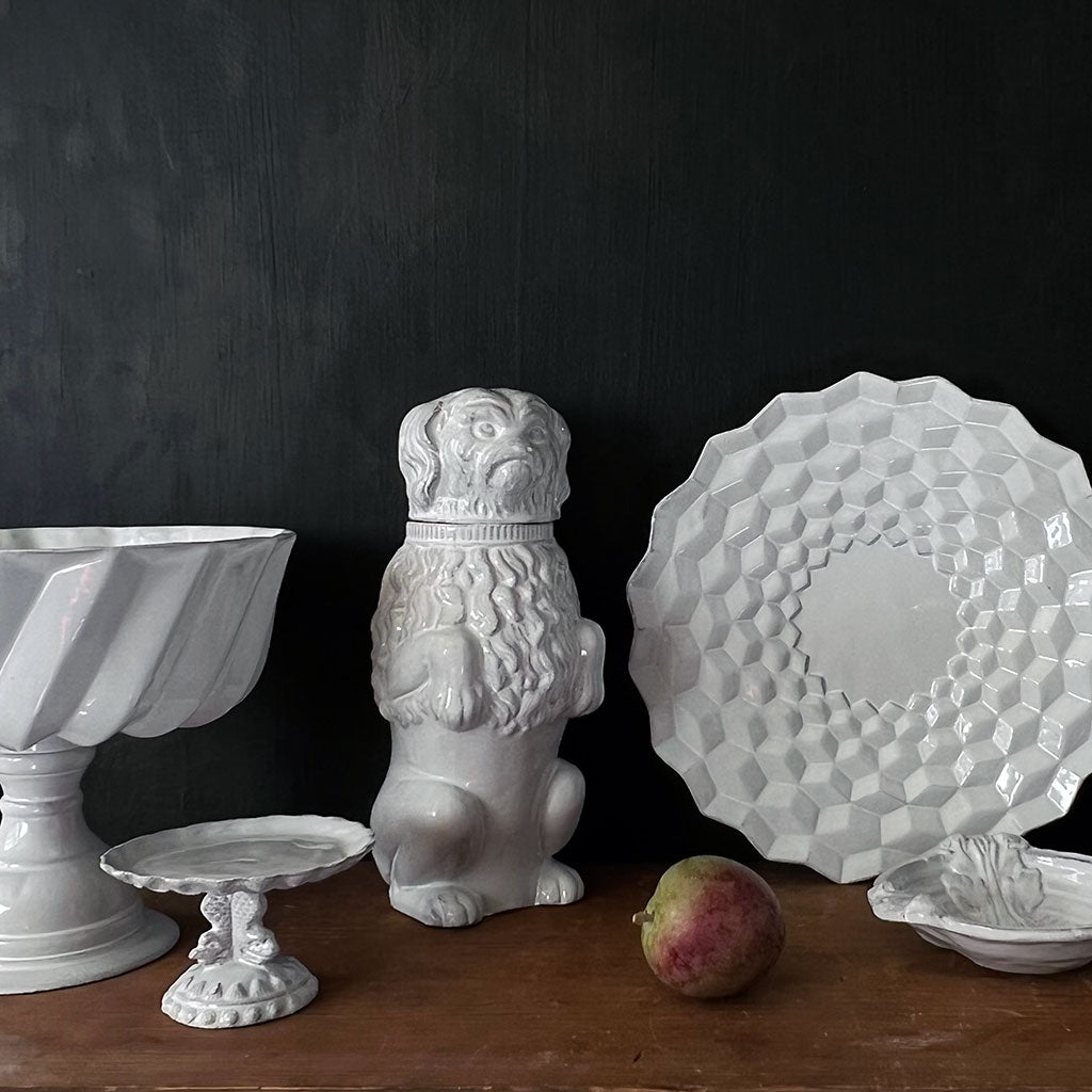 ASTIER de VILLATTE キャットフェイスdish on stand ASTIER de VILLATTE キャットフェイスdish on stand
