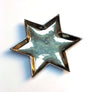 Astier de Villatte Etoile Dish in Platinum