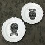 Astier de Villatte x PATCH NYC Skull Medium Plates