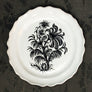 Astier de Villatte x PATCH NYC Flower Dinner Plate