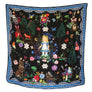 Alice in Wonderland Silk Scarf by Nathalie Lete