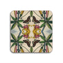 PATCH NYC Yellow Trumpet Flower Coaster Set