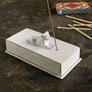 Astier de Villatte Lion Incense Holder & Box