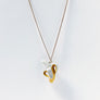 Peeled Banana Hand-Painted Porcelain Charm Necklace