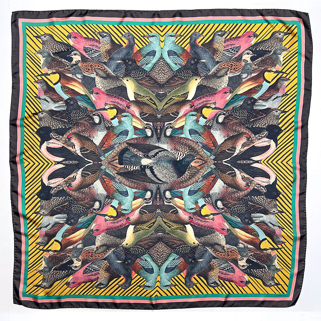 Patch NYC Daydream with Dragons Silk Scarf